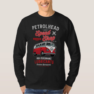 T-shirt Pétrolhead Speed Shop Lubrifiant haute performance