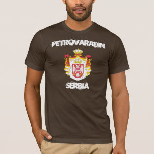 T-shirt Petrovaradin, Serbie avec armoiries