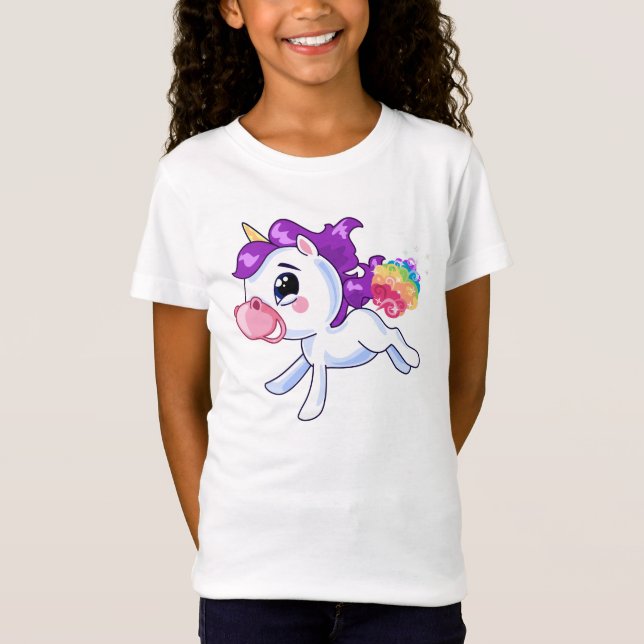 T-Shirt Pets de licorne (Devant)