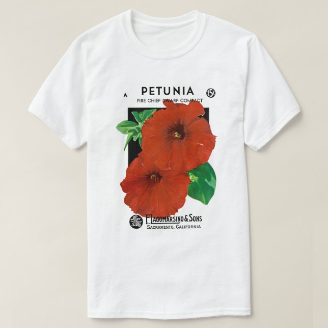 T-shirt Pétunia (Design devant)