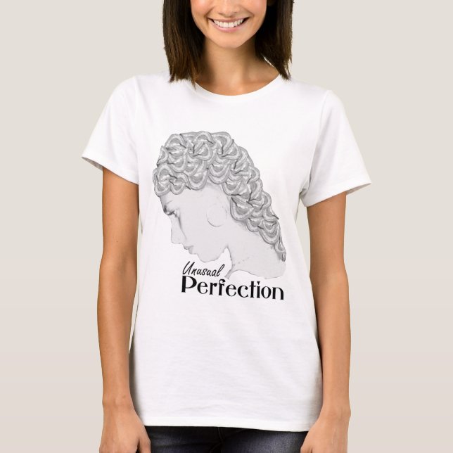 T-shirt peu commun de perfection - cheveux de (Devant)