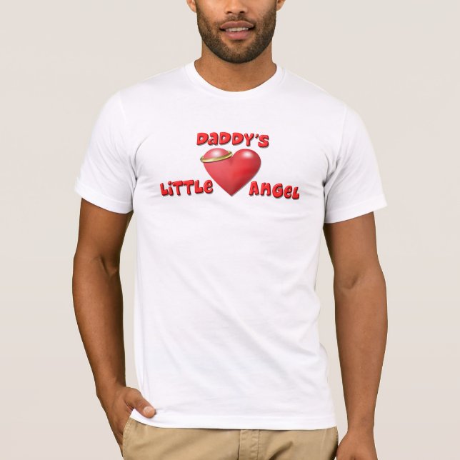 T-shirt Peu d'ange du papa (Devant)