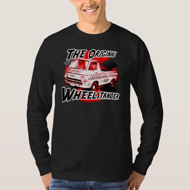 T-shirt Peu de chariot rouge (Devant)