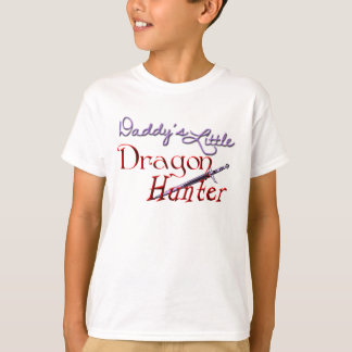 T-shirt Peu de chasseur du dragon du papa
