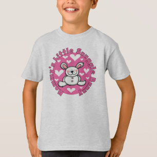 T-shirt Peu de lapin du câlin de la maman