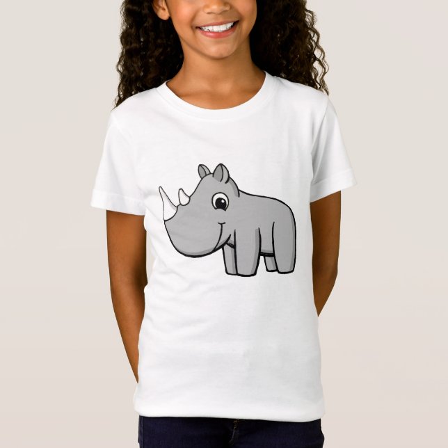 T-Shirt Peu de rhinocéros (Devant)