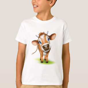 T-shirt Peu de vache à jersey