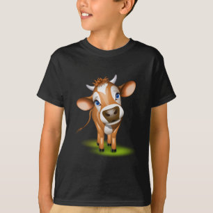 T-shirt Peu de vache à jersey
