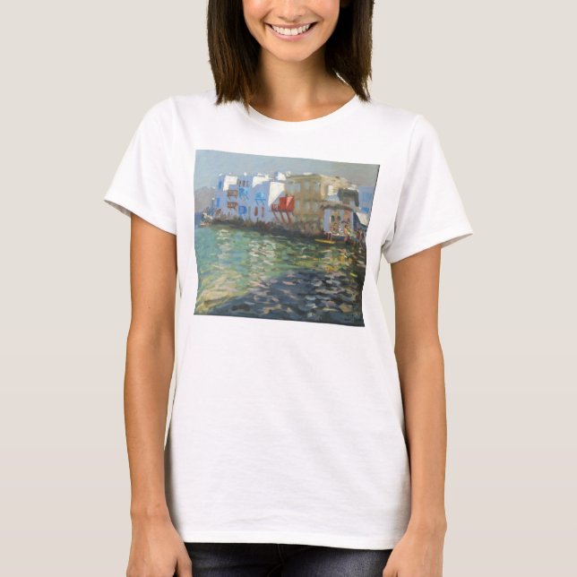 T-shirt Peu de Venise Mykonos (Devant)
