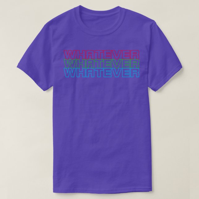 T-shirt Peu importe (Design devant)