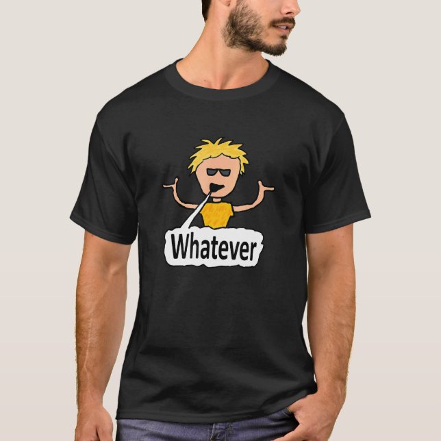 T-shirt Peu importe (Devant)