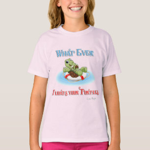 T-shirt Peu importe ce qui flotte vos tortues