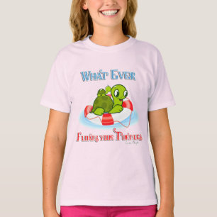 T-shirt Peu importe ce qui flotte vos tortues 2