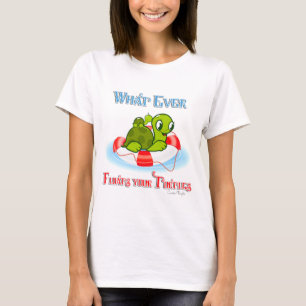 T-shirt Peu importe ce qui flotte vos tortues 2