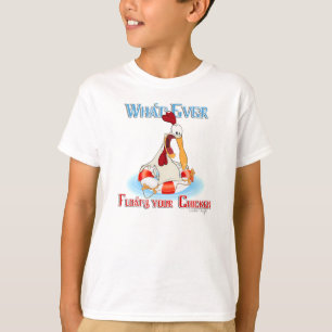 T-shirt Peu importe ce qui flotte votre poulet