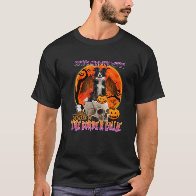 T-shirt Peu Importe La Sorcière Méfiez-Vous De La Frontièr (Devant)