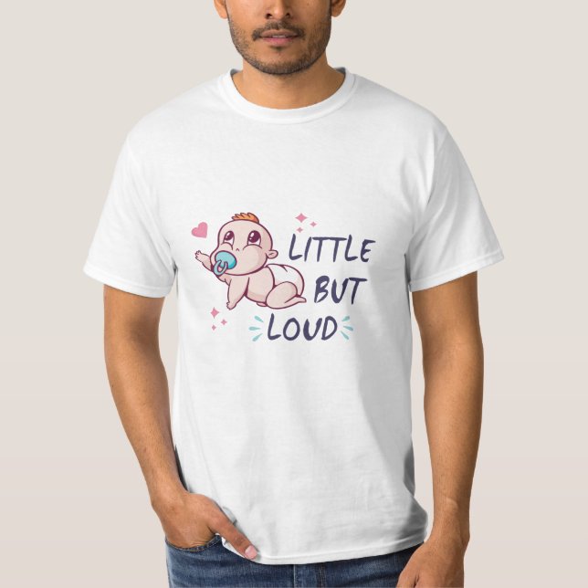 T-shirt Peu mais bruyant (Devant)