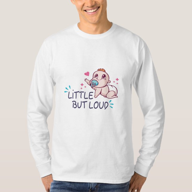 T-shirt Peu mais bruyant (Devant)