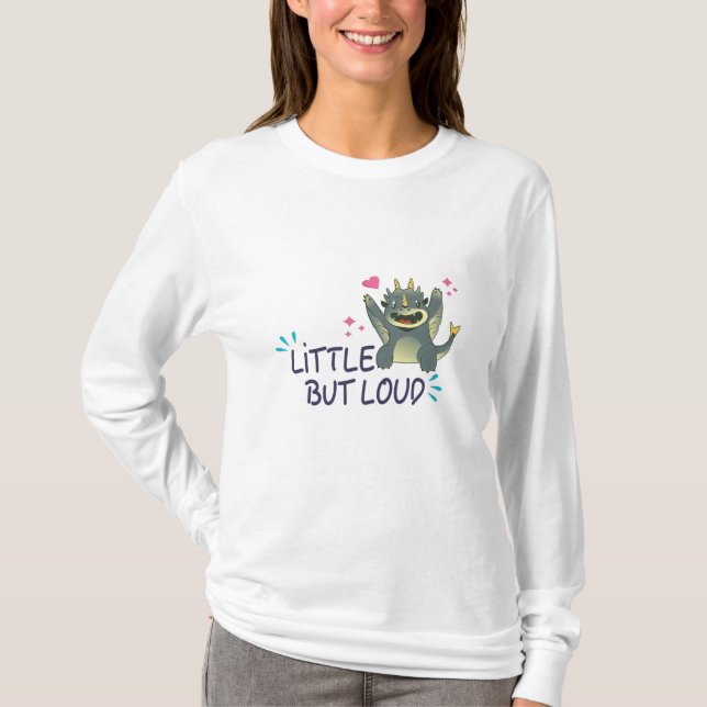 T-shirt Peu mais bruyant (Devant)
