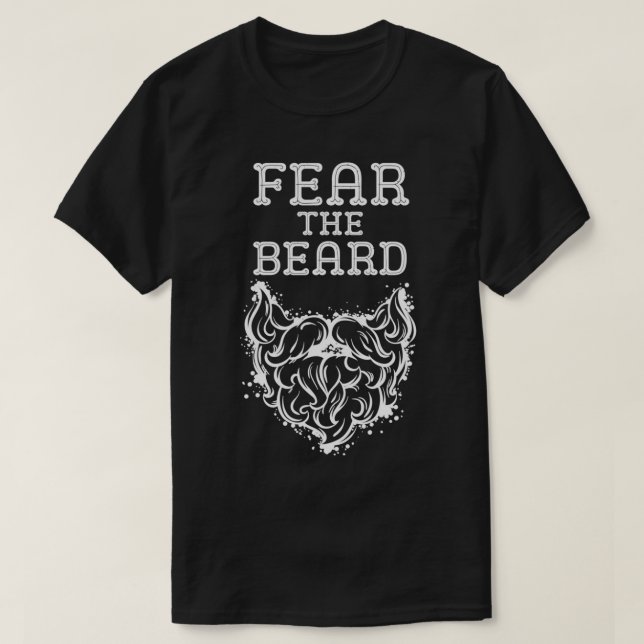T-shirt Peur à la barbe 58 (Design devant)