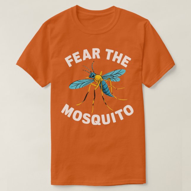 T-shirt peur du moustique (Design devant)