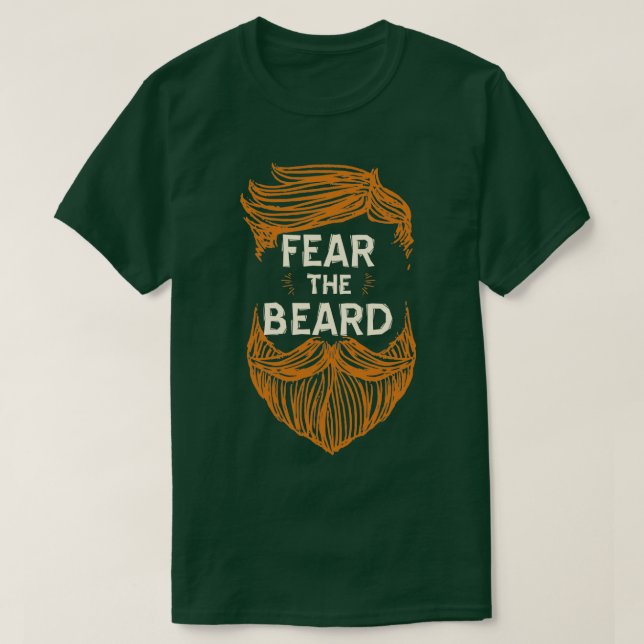 T-shirt Peur La Barbe 25 (Design devant)