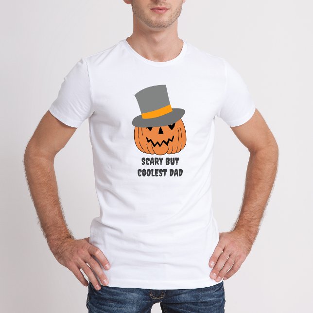 T-shirt Peur mais plus froid papa drôle Halloween (Scary but Coolest Dad Funny Halloween T-Shirt)