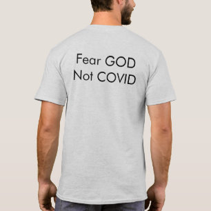 T-shirt Peur que DIEU ne COVIENNE pas