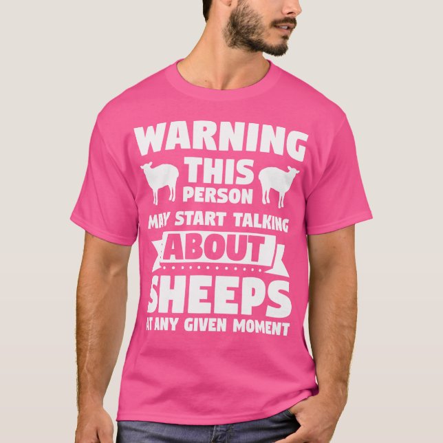 T-shirt Peut Commencer À Parler Du Mouton (Devant)
