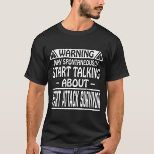 T-shirt Peut Commencer à Parler Spontanément d'une Crise C