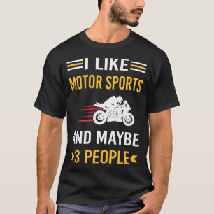 T-shirt Peut-Être 3 Personnes Sport motorisé