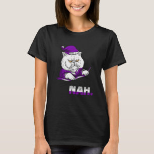 T-shirt Peut-être Jamais Nah Asexualité Ace LGBQA Angry Ca