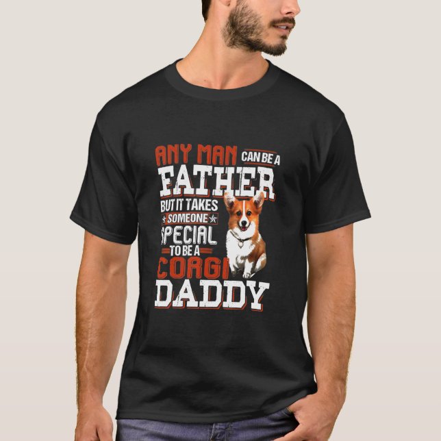 T-shirt Peut Être Père Quelqu'Un Corgi Spécial (Devant)