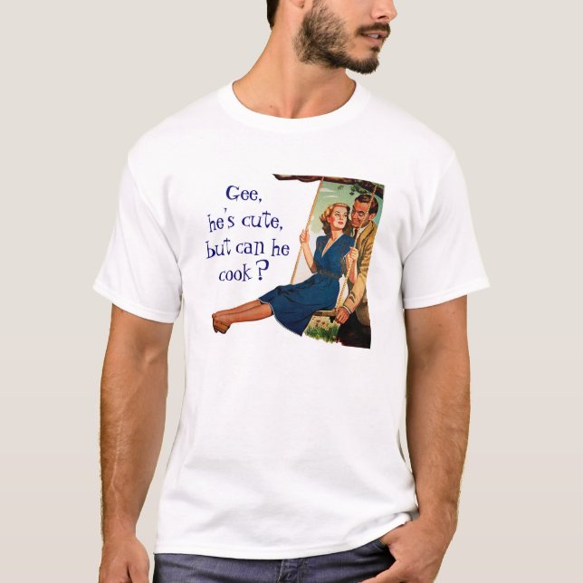 T-shirt Peut il font cuire (Devant)