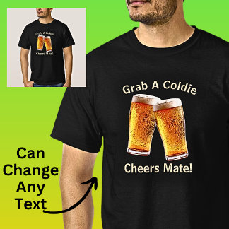 T-shirt Peut modifier la saisie de texte d'un coldie Cheva