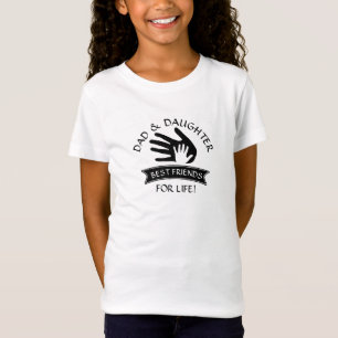 T-Shirt Peut Modifier Le Texte, Papa Fille Meilleurs Amis,