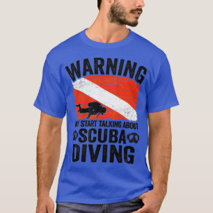 T-shirt Peut Parler De Plongée Plongée Plongée Diver Down