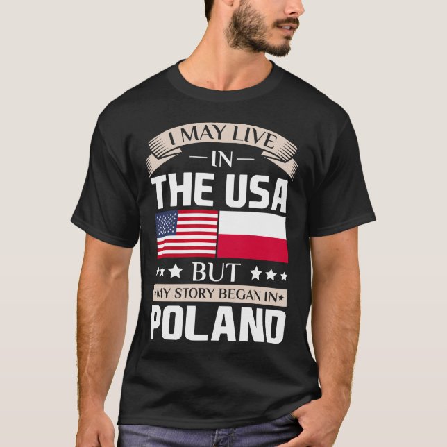 T-shirt Peut vivre dans l'histoire des Etats-Unis a (Devant)