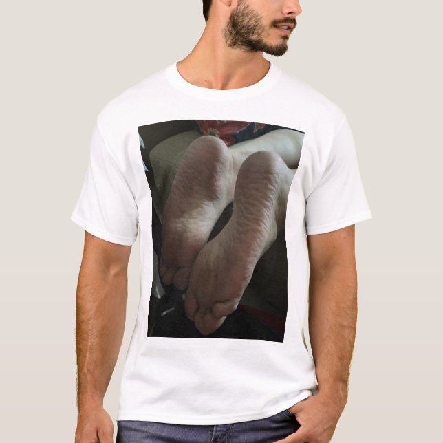 T-SHIRT PEUX JE LÉCHER VOS PIEDS (Devant)