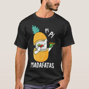 T-shirt Pew Pew Madafakas Pi-day Drôle Chat Professeur Élè