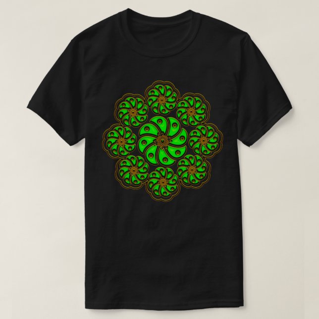 T-shirt Peyote Cactus Plante psychédélique des dieux (Design devant)