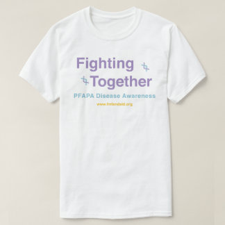 T-shirt PFAPA : combattre ensemble