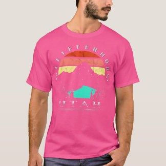 T-shirt Pfeifferhorn Utah Randonnée coucher de soleil Vint