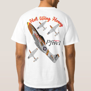 T-shirt Pfive1 P-51 "miel chaud d'aile "