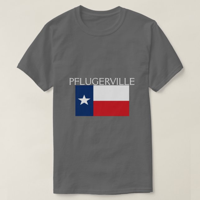 T-shirt Pflugerville, Texas (Design devant)