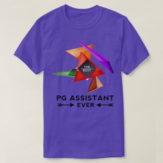 T-SHIRT PG ASSISTANT NICE DESIGN POUR VOUS (Design devant)
