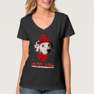 T-shirt Ph Joyeux Noël Dachshund Xmas Costume de chien Ani