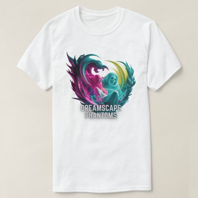 T-shirt Phantômes de rêve - Surréalisme spectral (Design devant)