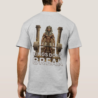 T-shirt Pharaoh Levage de Terre Motivation pour la Salle d