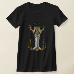 T-shirt Pharaon Chat Queen - déesse égyptienne du pouvoir